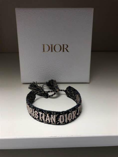 dior bracelet silver|christian Dior friendship bracelet price.